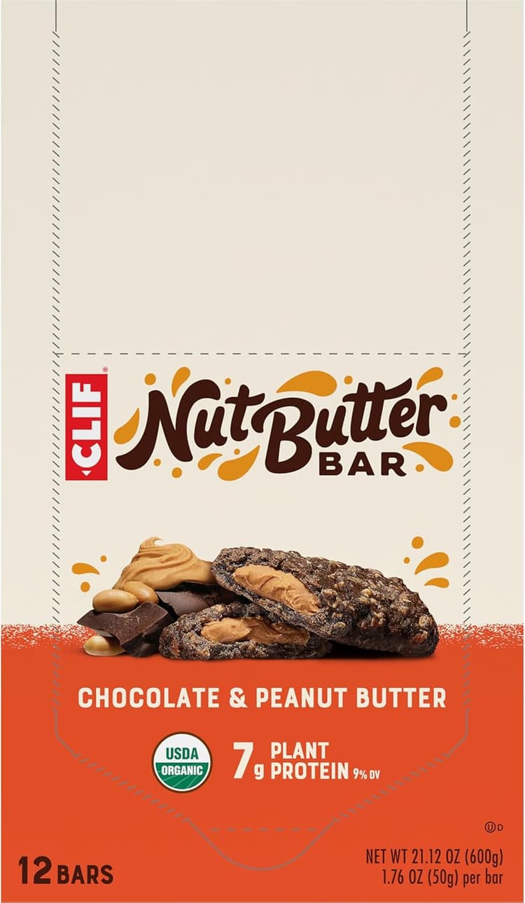 Clif Bar Organic Chocolate Peanut Butter Filled Bar