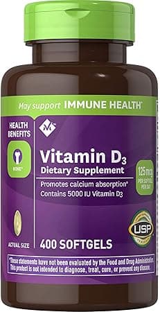 Member'S Mark Vitamin D3 5000 Iu Dietary Supplement