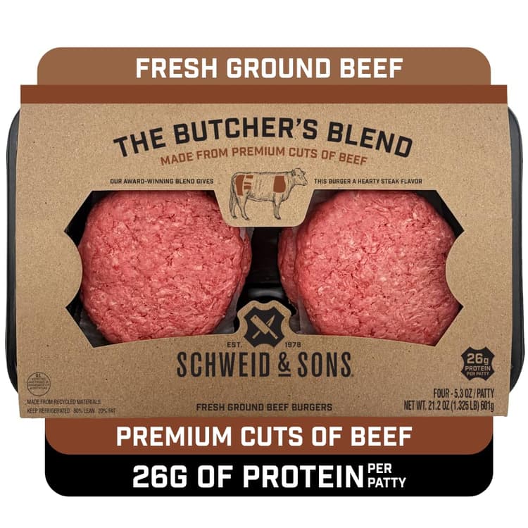Schweid And Sons Butchers Blend Ultra Premium Hamburger