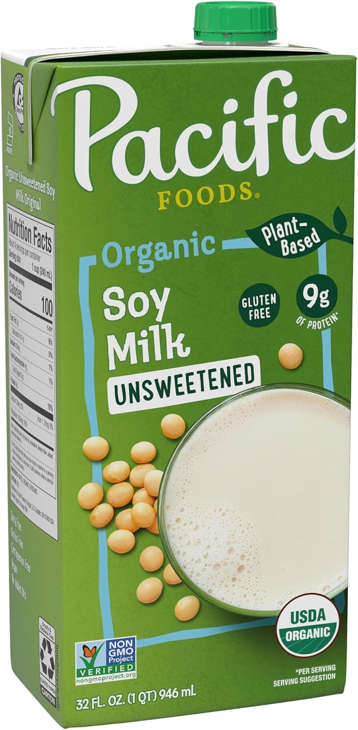 Pacific Foods Organic Soy Plant-Based Beverage - Original Unsweetened