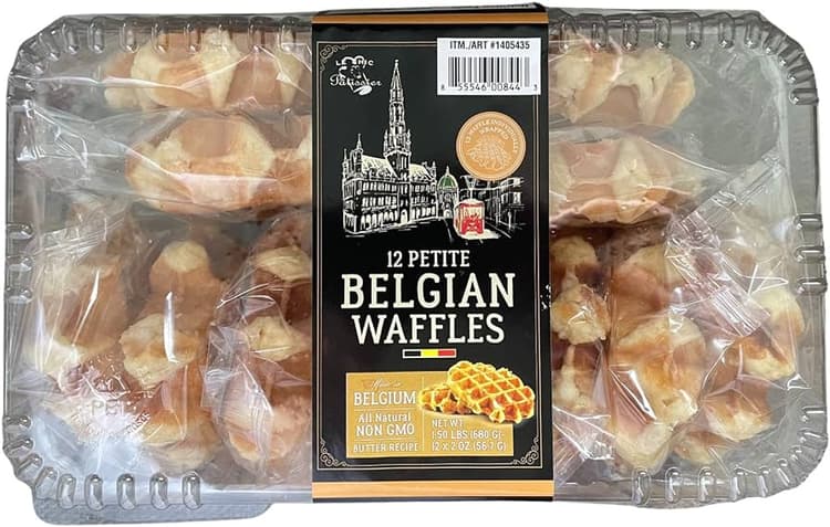 Le Chic Patissier 12 Petite Belgian Waffles