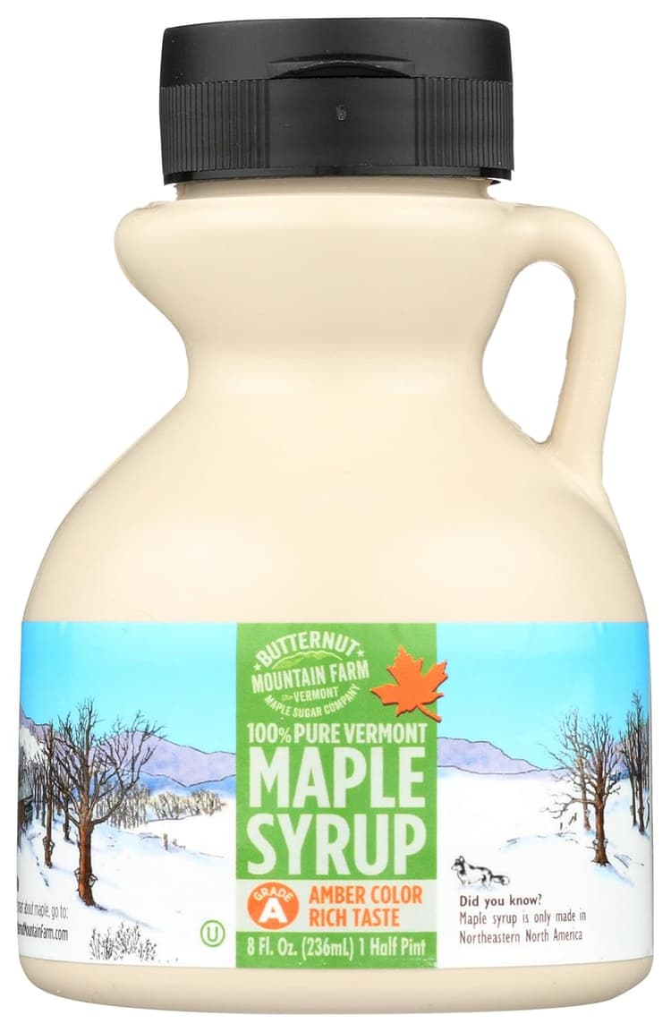 Butternut Mountain Farm Vermont Maple Sugar Company - Maple Syrup Amber Color Rich Taste