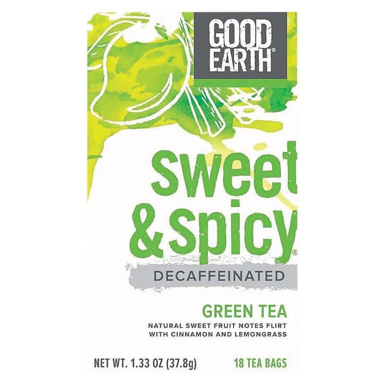 Good Earth Sweet & Spicy Decaffeinated Green Tea
