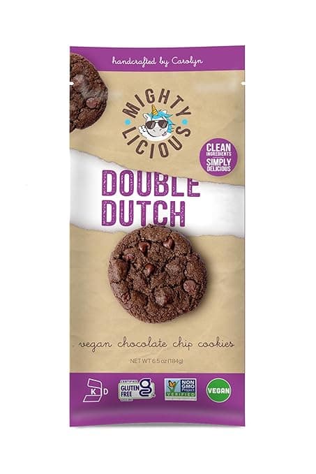 Mightylicious Vegan Double Dutch Chocolate Chip Cookies