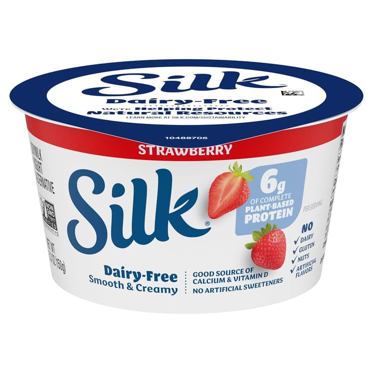 Silk Dairy-free Strawberry Yogurt Alternative