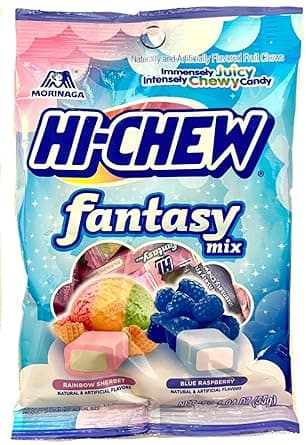 Morinaga Hi-Chew Fantasy Mix Rainbow Sherbet Blue Raspberry