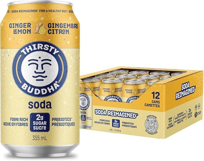 Thirsty Buddha Ginger Lemon Soda