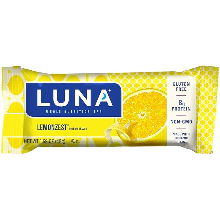 Luna Lemonzest Whole Nutrition Bar