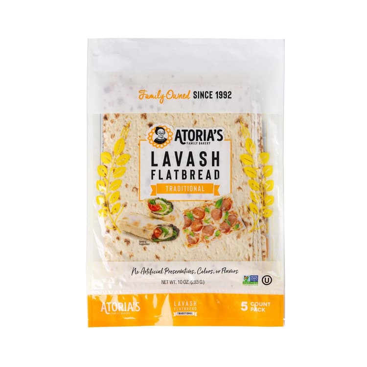 Atoria'S Lavash Original Flatbread