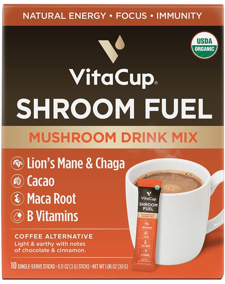 Vitacup Shroom Fuel Mushroom Drink Mix