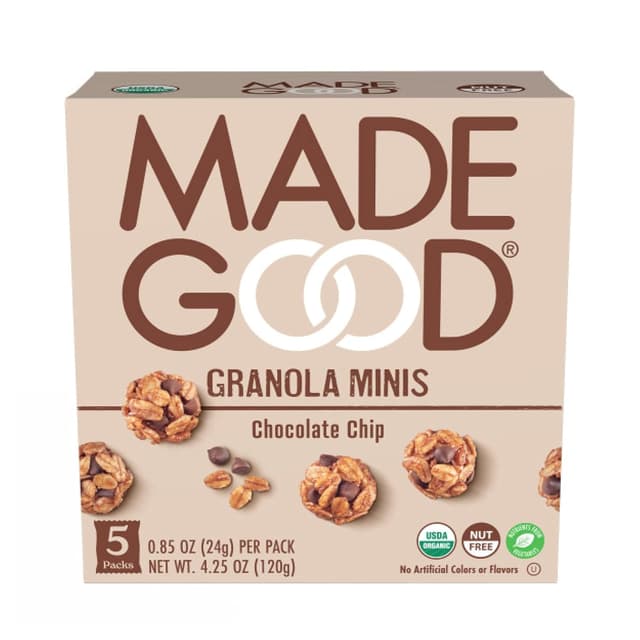 Is it Mushroom Free? Made Good Granola Minis Chocolate Chip