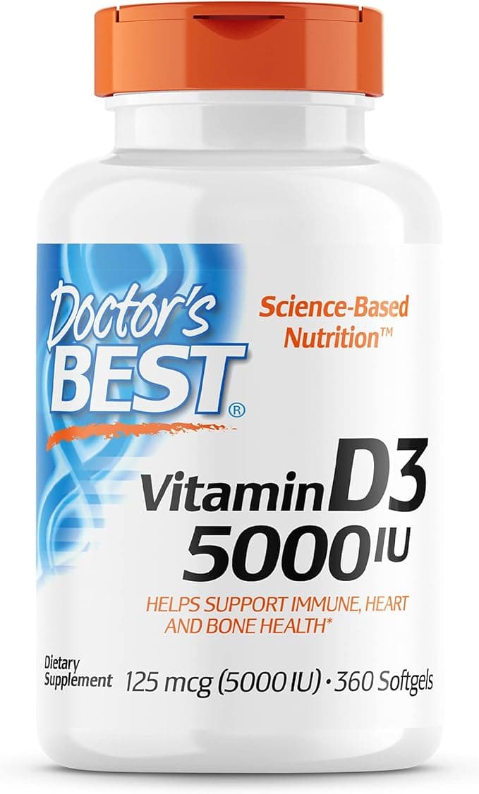 Doctor'S Best Vitamin D3 5000 Iu