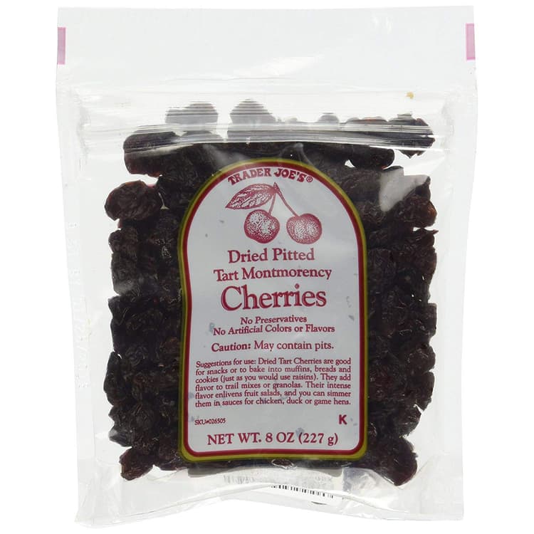 Trader Joe'S Dried Pitted Tart Montmorency Cherries