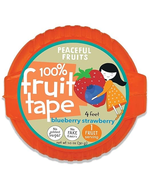 Peaceful Fruits Blueberry Strawberry 100% Fruit Tape