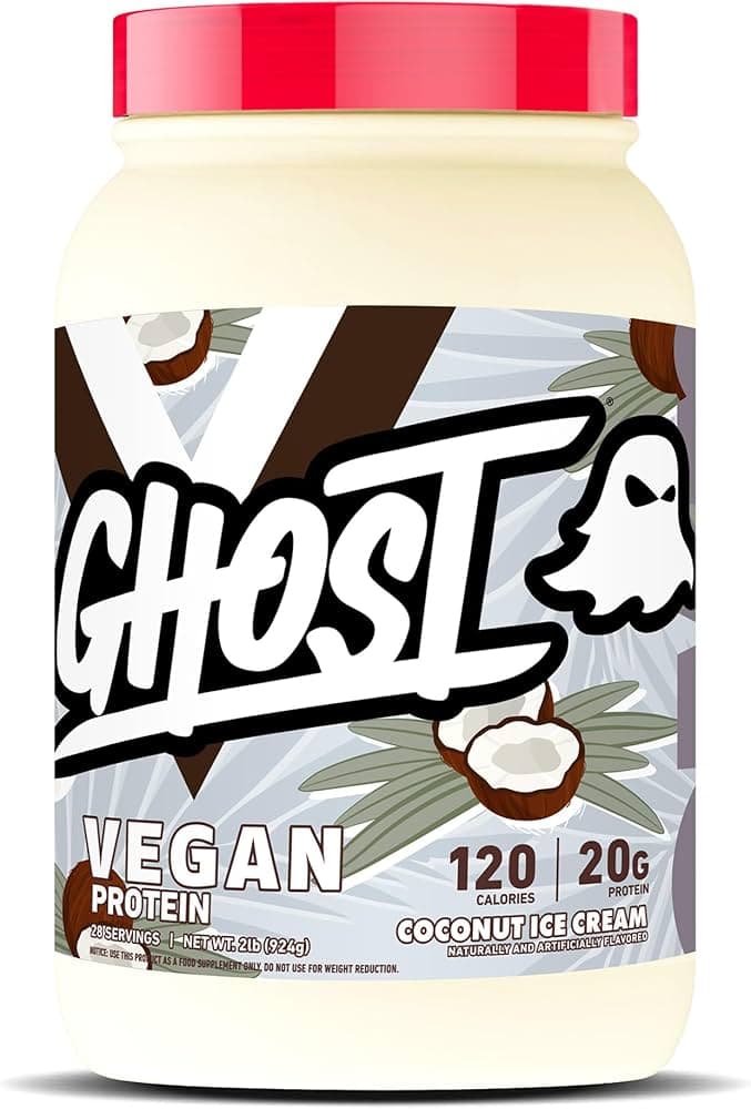 Ghost Vegan Protein Coconut Ice Cream Flavor