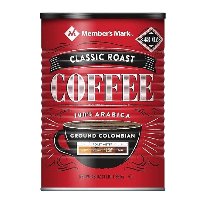 Member'S Mark Classic Roast 100% Arabica Ground Colombian Coffee