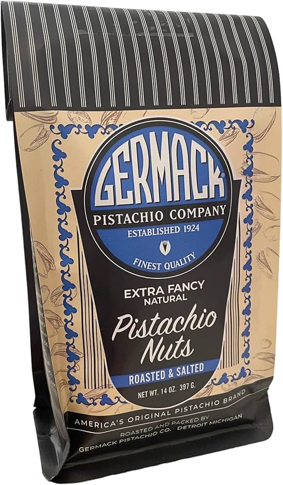 Germack Pistachio Company Pistachio Nuts Roasted & Salted