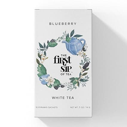 The First Sip Of Tea Blueberry White Tea