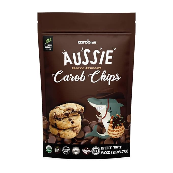 Carobou Aussie Semi-Sweet Carob Chips