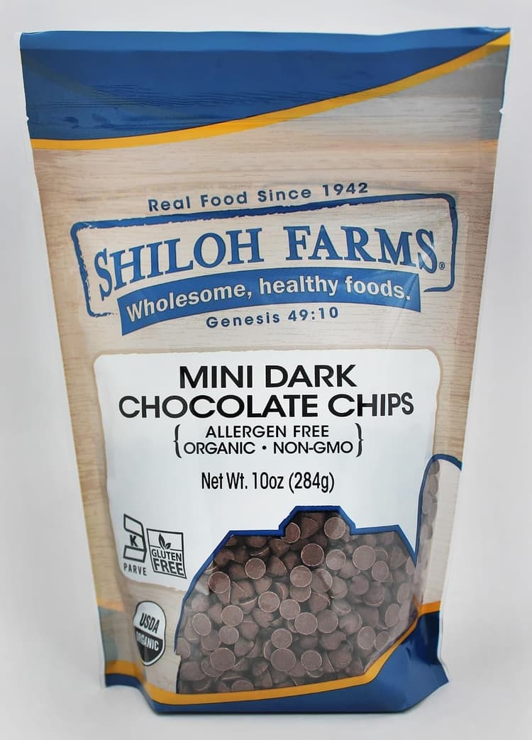 Shiloh Farms Organic Mini Dark Chocolate Chips Gluten Free