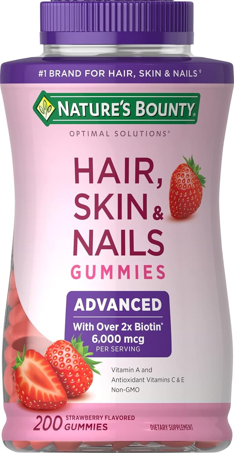 Nature'S Bounty Hair, Skin & Nails Gummies Advanced, 200 Gummies