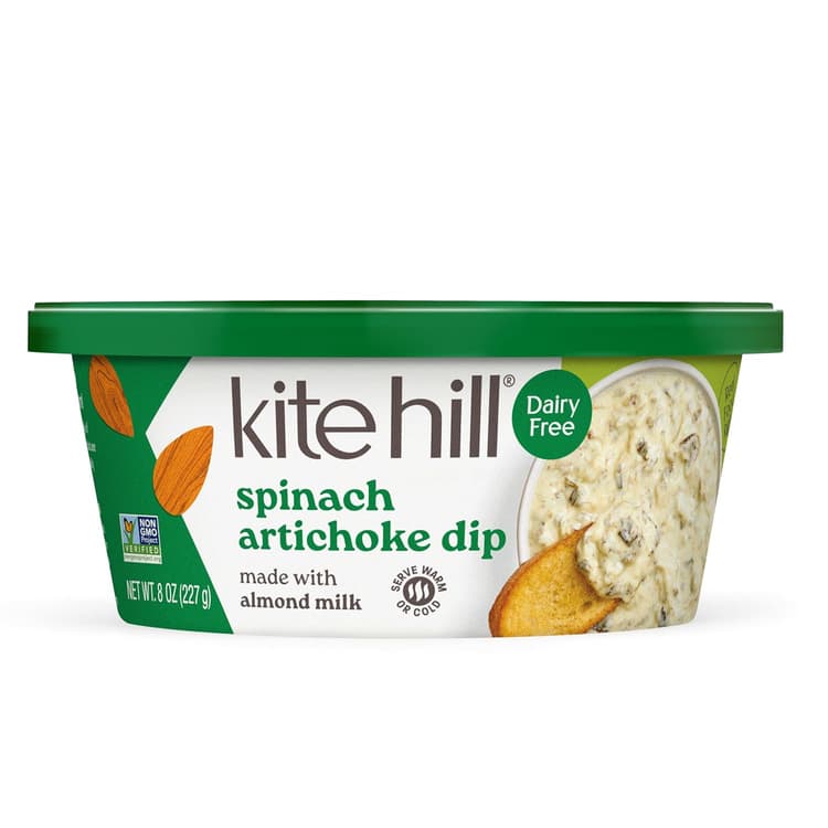 Kite Hill Plant-Based Artisans Spinach Artichoke Dip