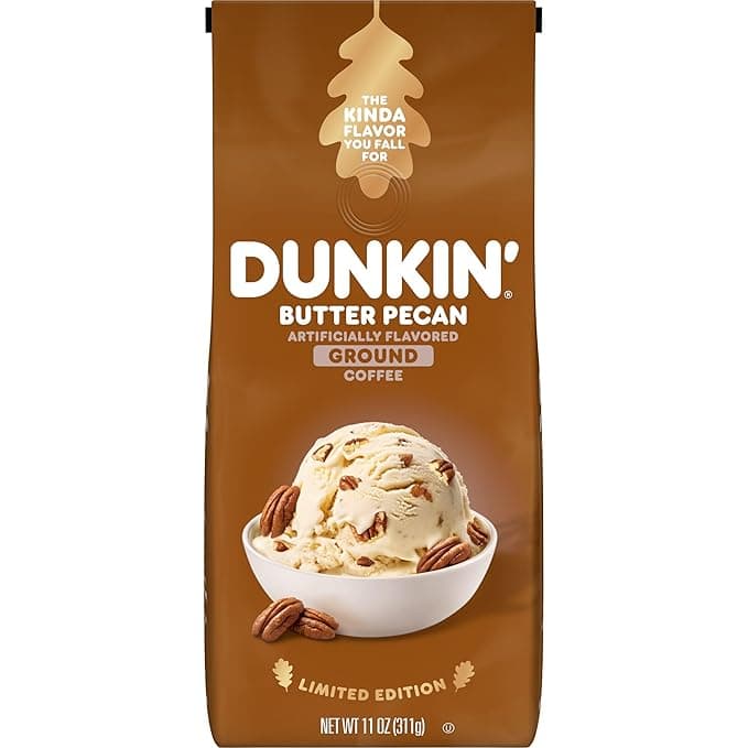 Dunkin' Butter Pecan Flavored Ground Coffee
