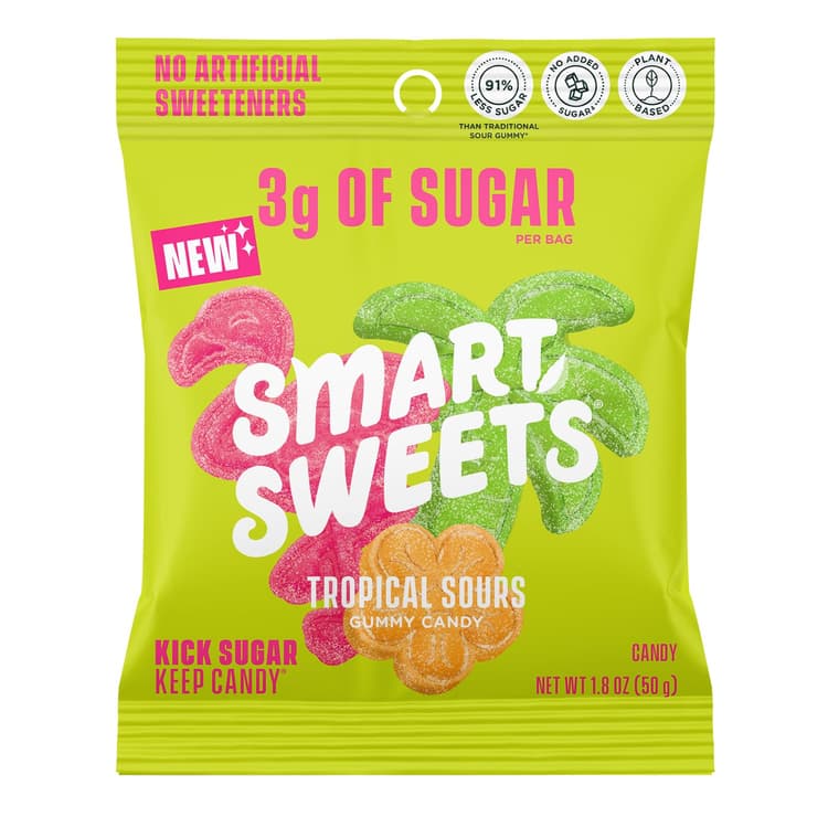 Smart Sweets Tropical Sours Gummy Candy