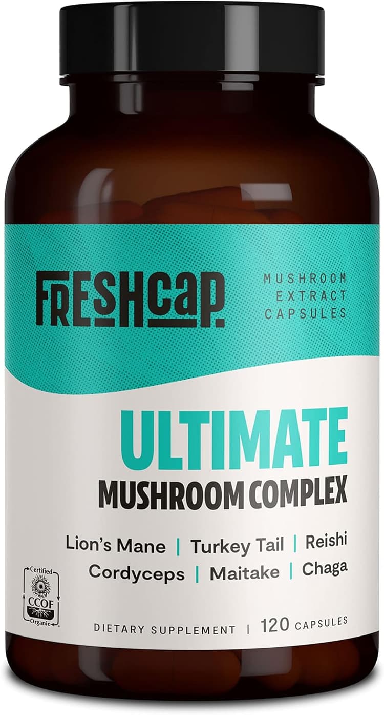 Freshcap Ultimate Mushroom Complex, 120 Capsules