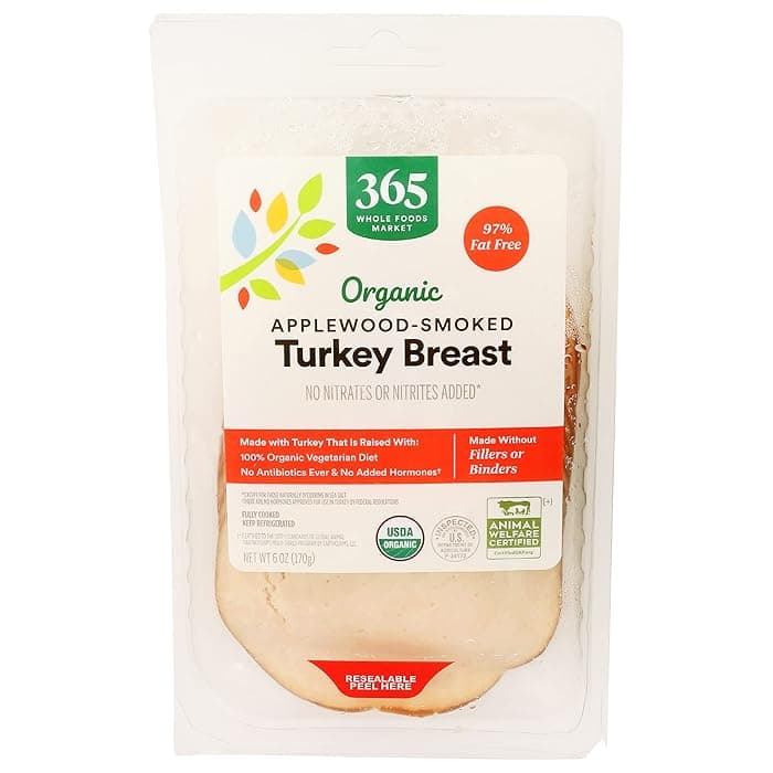 365 Whole Foods Market Organic Applewood-Smoked Turkey Breast