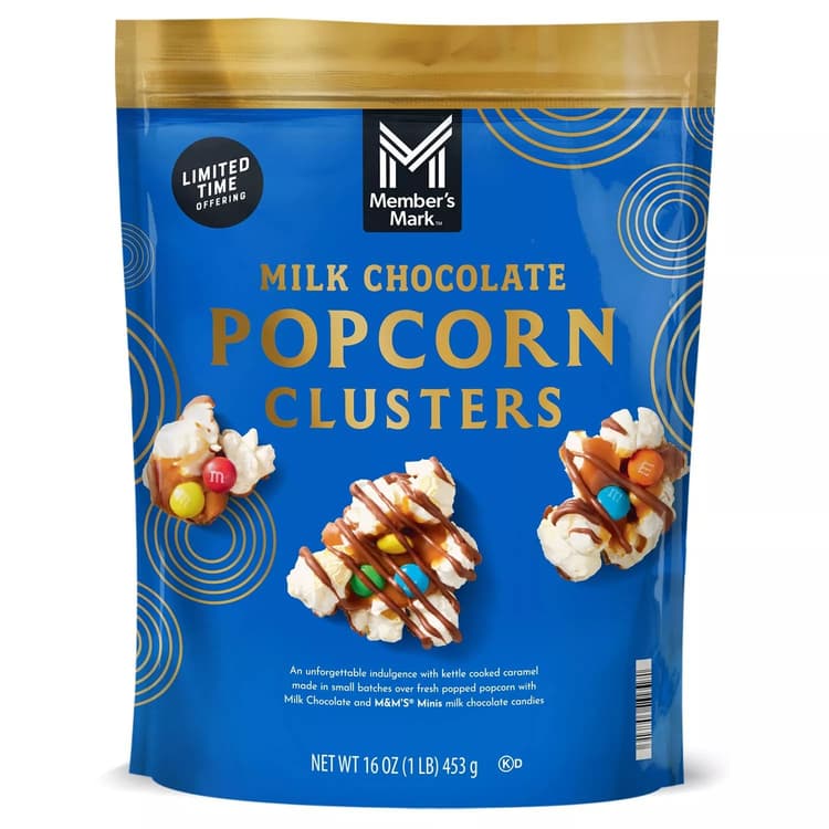 Member'S Mark Milk Chocolate Popcorn Clusters
