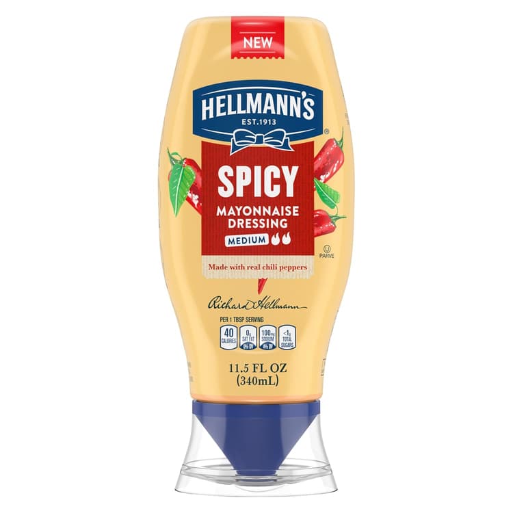 Hellmann'S Medium Spicy Mayonnaise Dressing