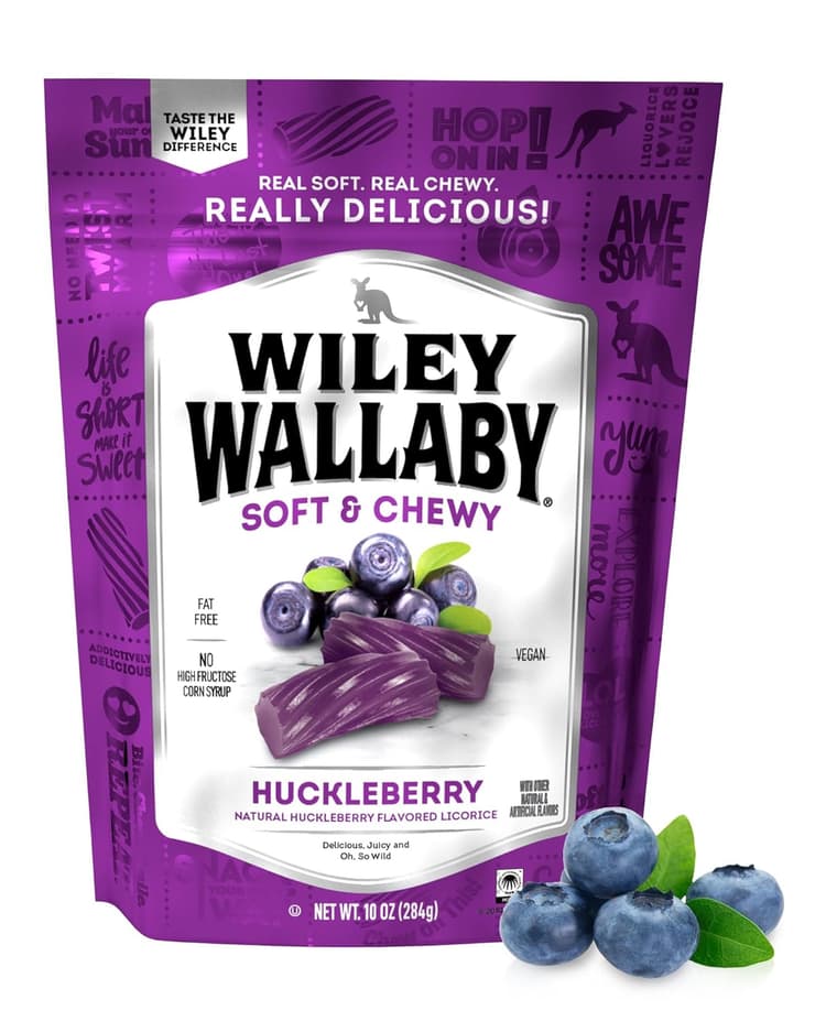 Wiley Wallaby Soft & Chewy Huckleberry