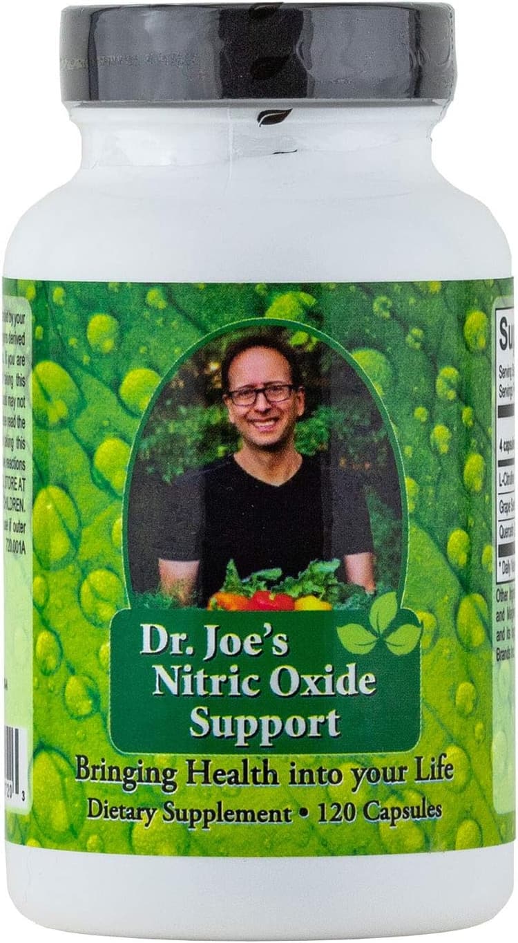 Dr. Joe'S Nitric Oxide Support Dietary Supplement, 120 Capsules