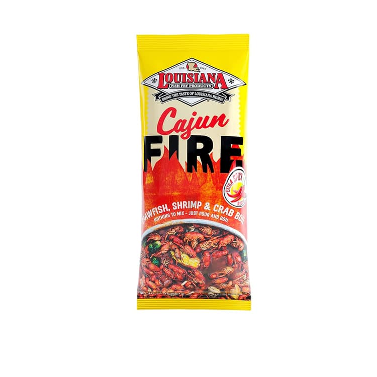 Louisiana Fish Fry Products Cajun Fire Boil Seasoning