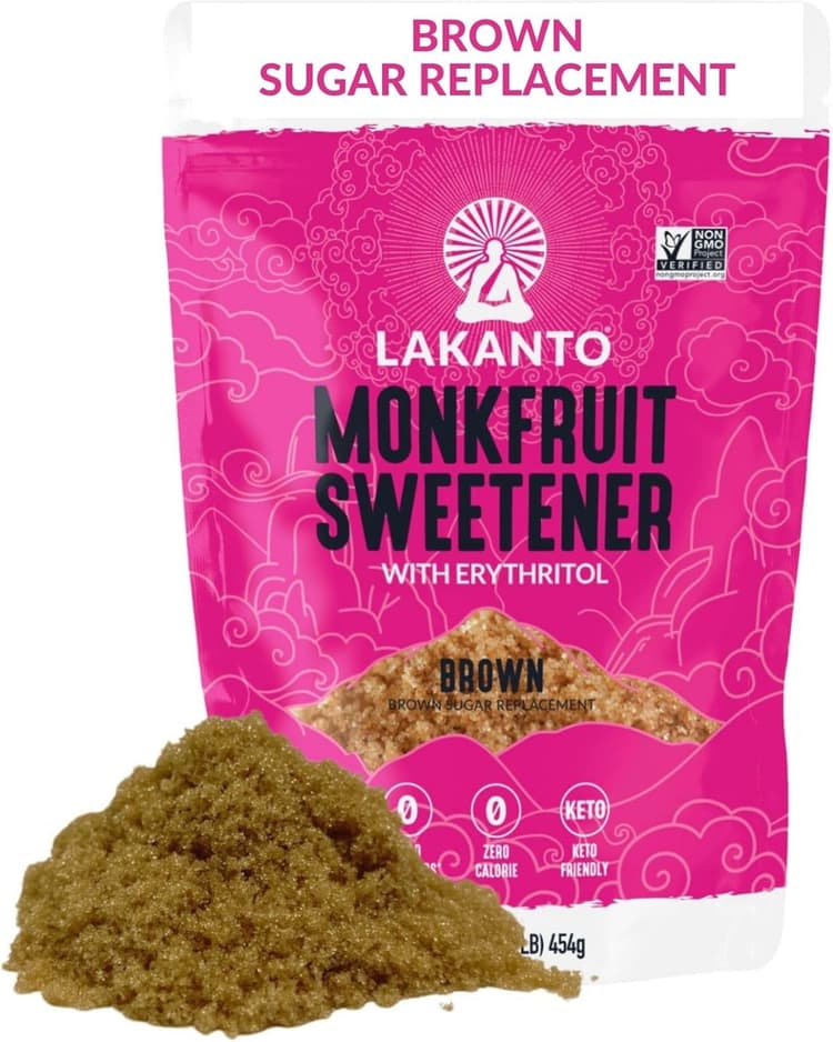 Lakanto Brown Monkfruit Sweetener With Erythritol