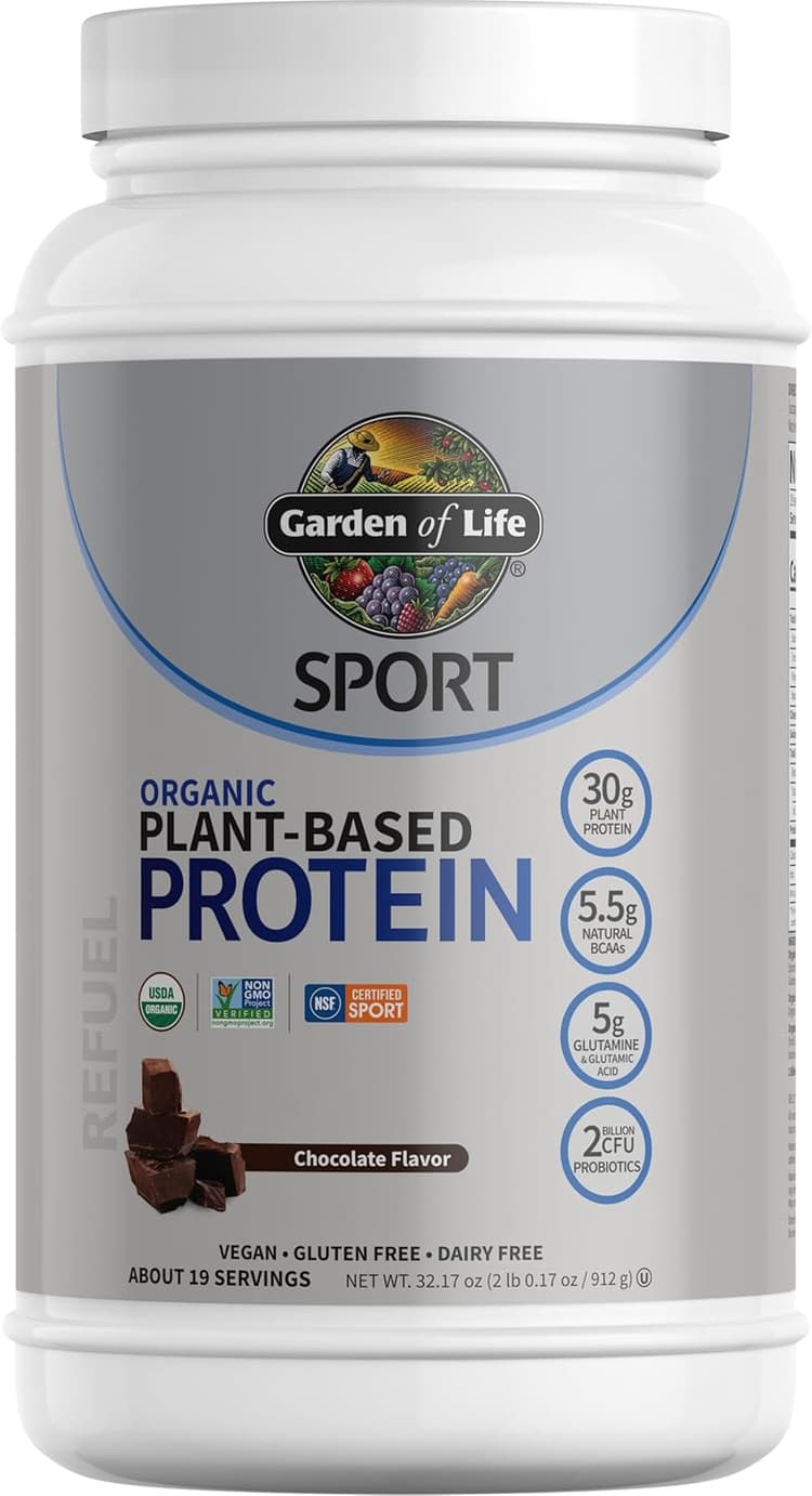 Garden Of Life Organic Chocolate Sport Protein Powder