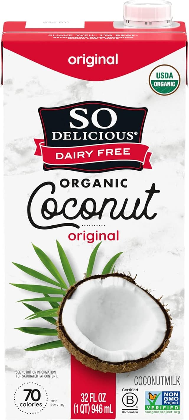 Is it Ginger Free? So Delicious Dairy Free Organic Coconutmilk Original
