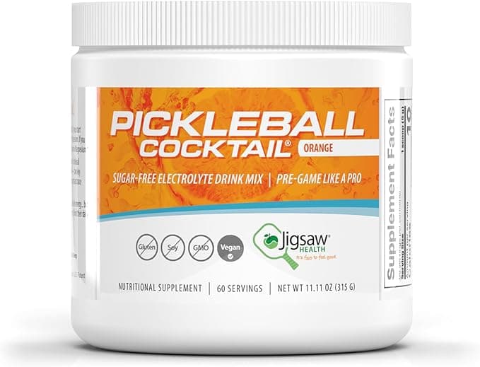 Jigsaw Pickleball Cocktail Orange Sugar-Free Electrolyte Drink Mix