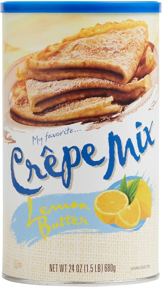 My Favorite Lemon Butter Crepe Mix