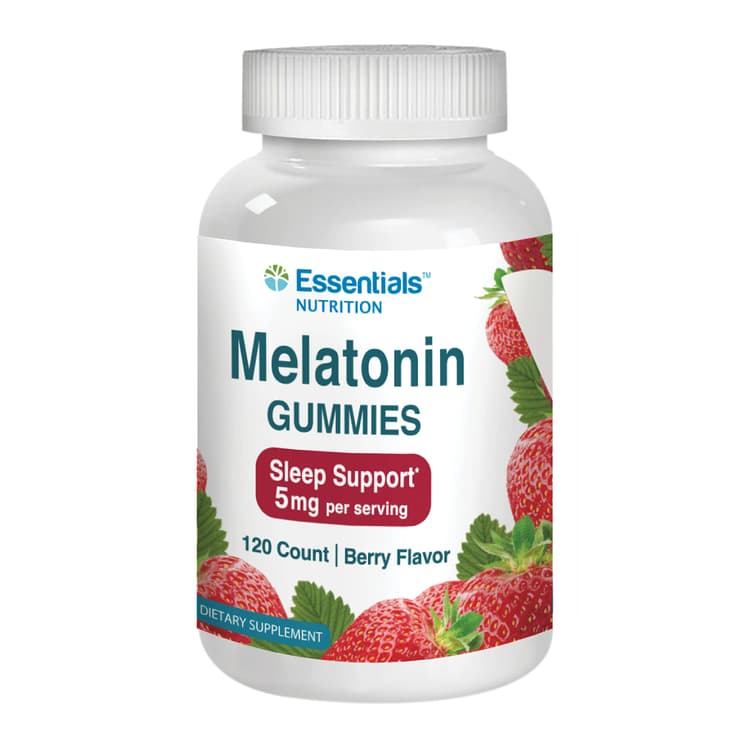Essentials Nutrition Melatonin Gummies Berry Flavor