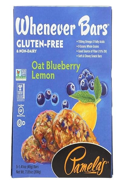 Pamela's Oat Blueberry Lemon Whenever Bars