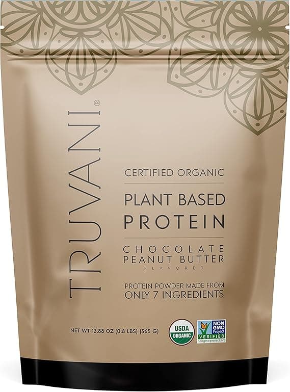 Truvani Plant Based Protein Chocolate Peanut Butter