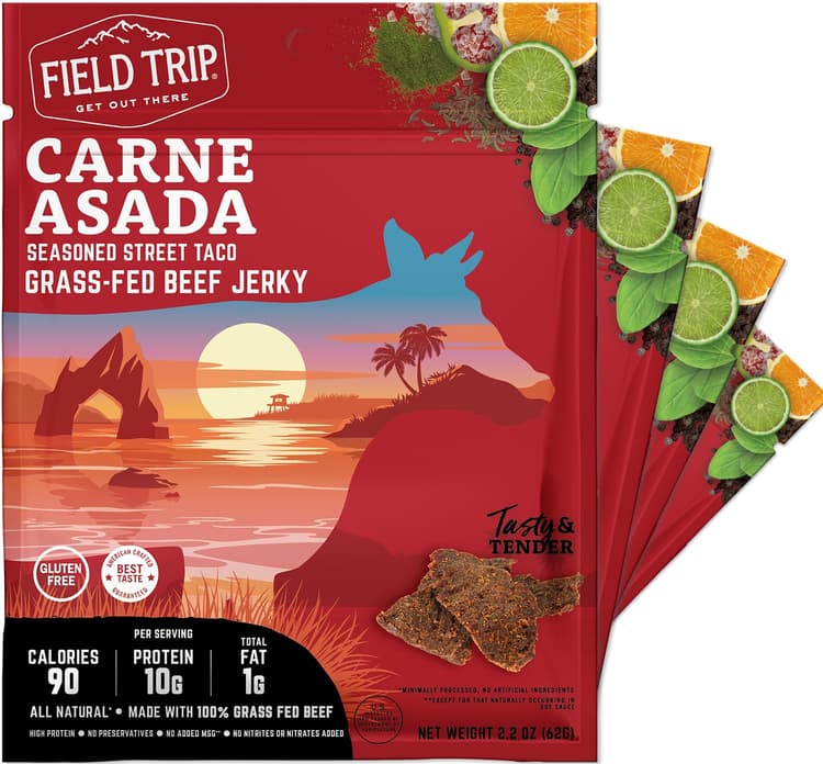 Field Trip Carne Asada Seasoned Street Taco Beef Jerky