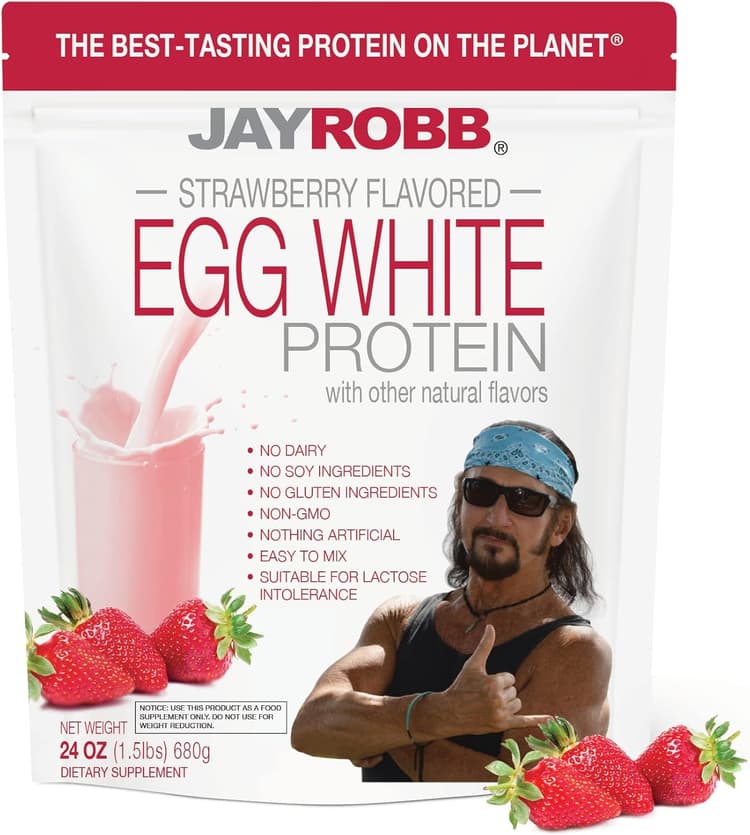 Jay Robb  Egg White Protein   Strawberry