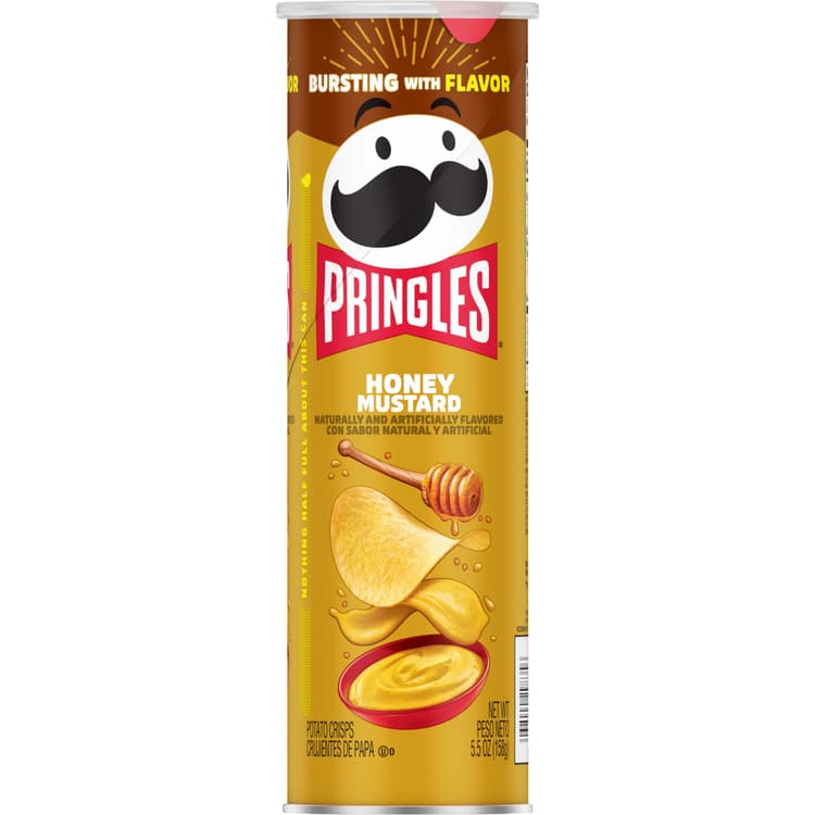 Pringles Honey Mustard Potato Crisps