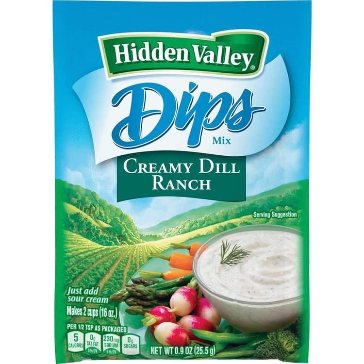 Hidden Valley Gluten Free Creamy Dill Ranch Dips Mix