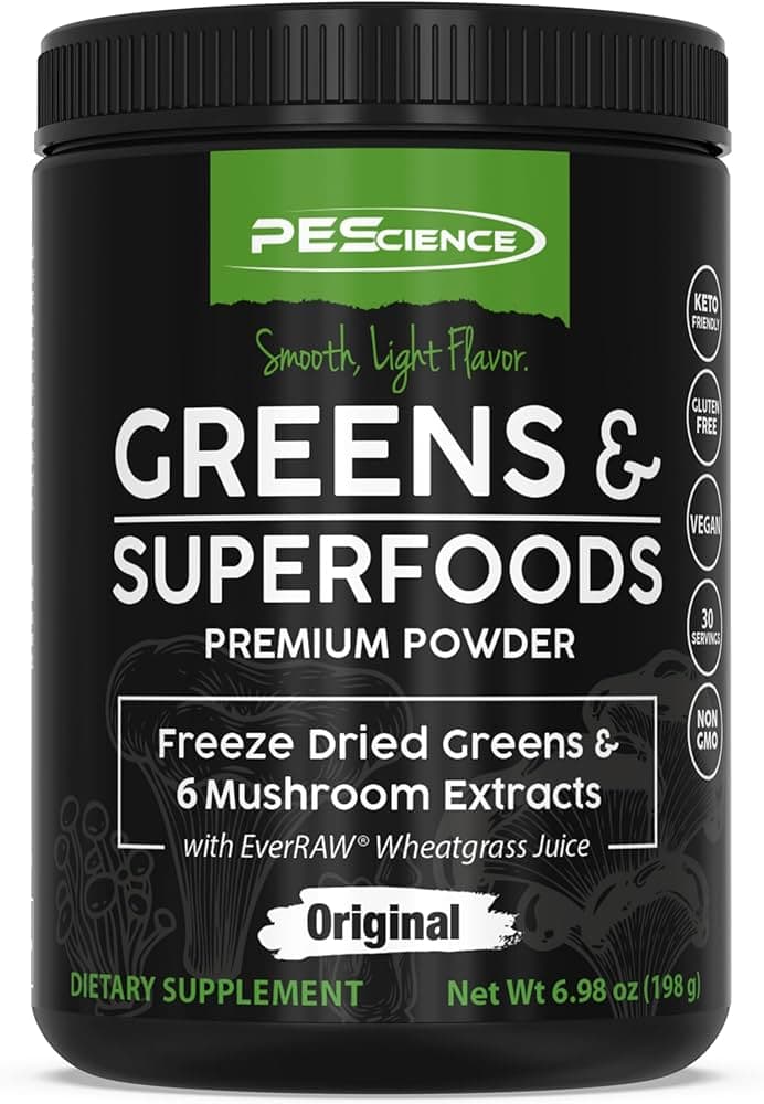 Pescience Greens & Superfoods Premium Powder Original