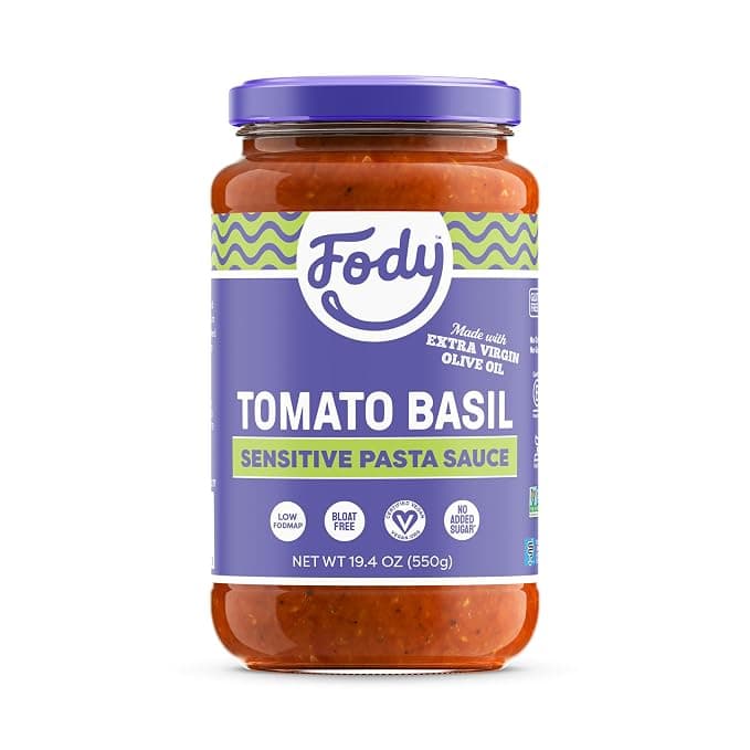 Fody Low Fodmap Tomato Basil Pasta Sauce