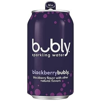 Is it Cashew Free? Bubly Blackberry Sparkling Water